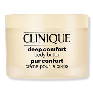 NEW Clinique Deep Comfort Body Butter Cream with Shea Butter